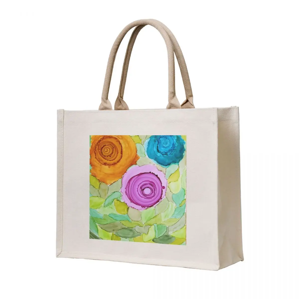 

Three Roses Tote Bag Lady bags Large bags for women Women bags woman shopping bag