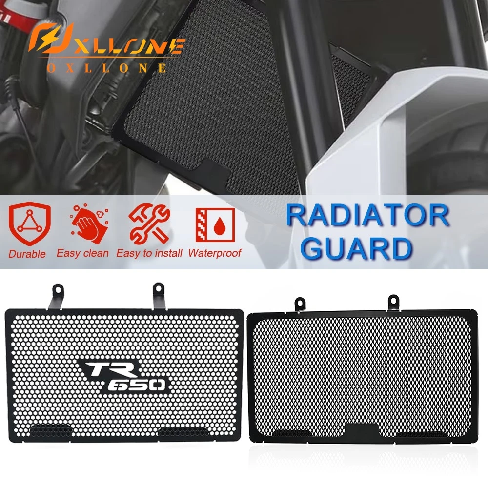 

Для Husqvarna TR650 2013 2014 2015 TR 650, часть мотоцикла, решетка радиатора, защитная крышка Strada, алюминиевая сетка, защита