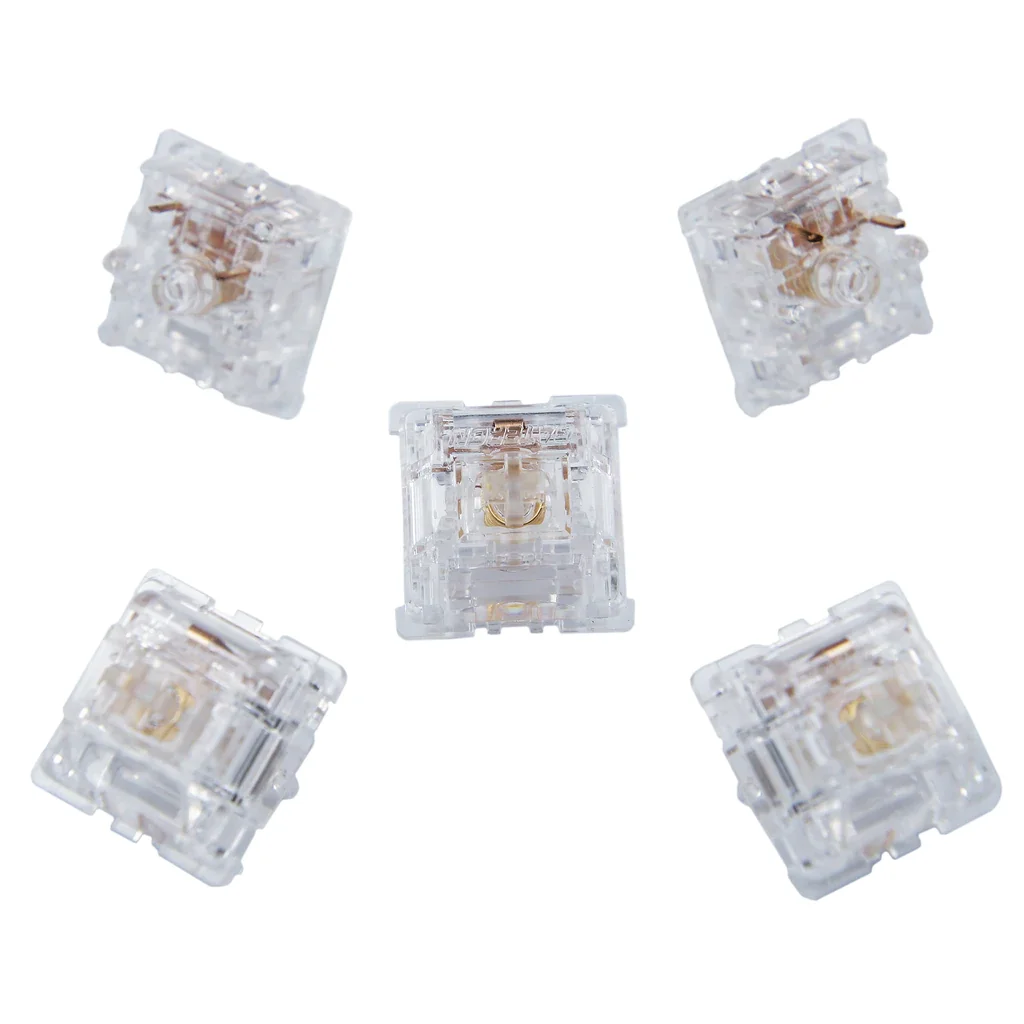 

Gateron North Pole Switch 5pin 50g Linear Transparent Custom Switch