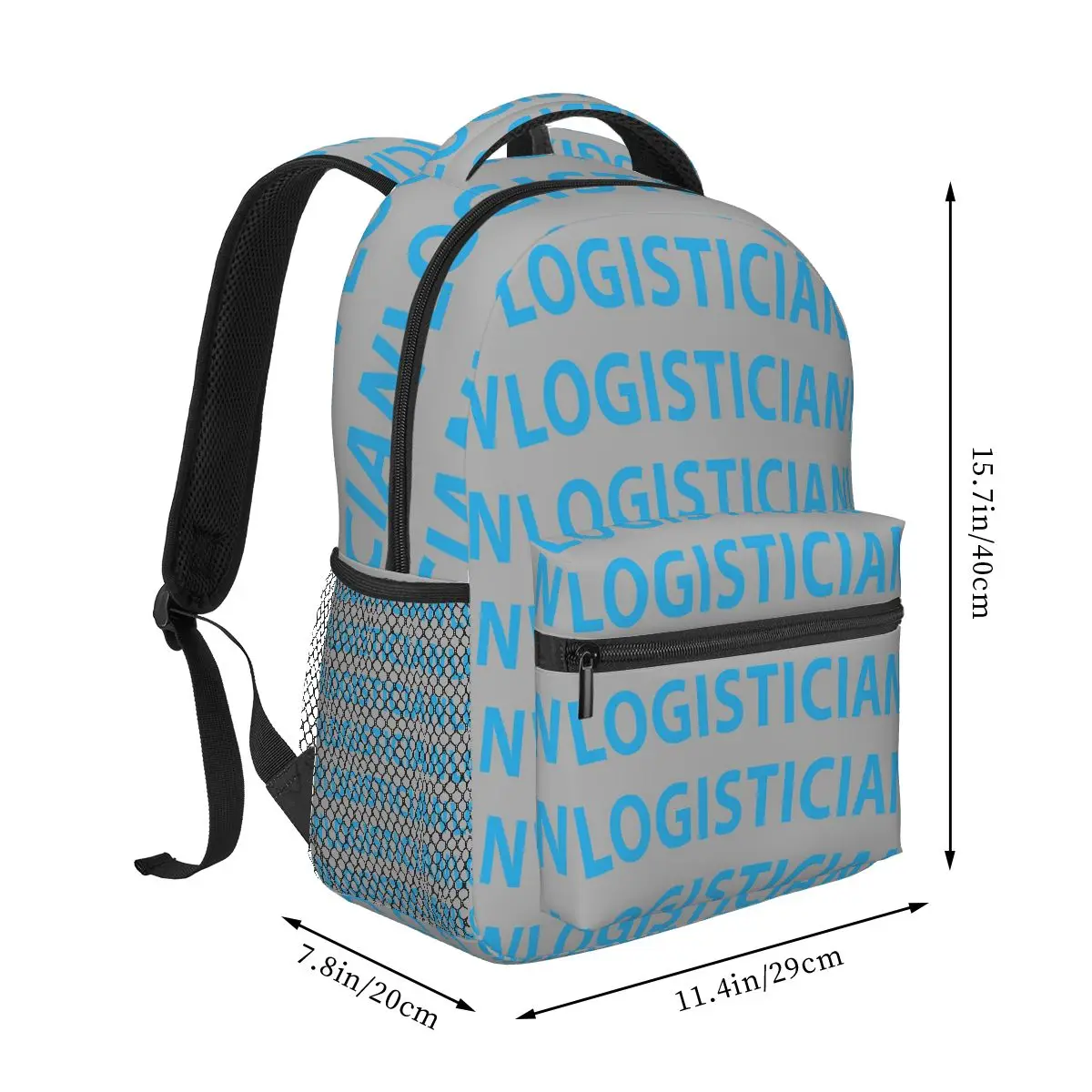 حقيبة ظهر LOGISTICIAN Daypack ذات سعة كبيرة للأولاد والبنات حقيبة كتب مدرسية حقائب كتف للرجال والنساء