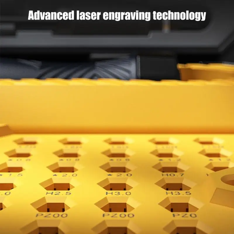 Q81C Space Saving Phone Electronics Repair Toolkit Containing Screwdriver Accessories Suitable for Mobile Device Maintenance