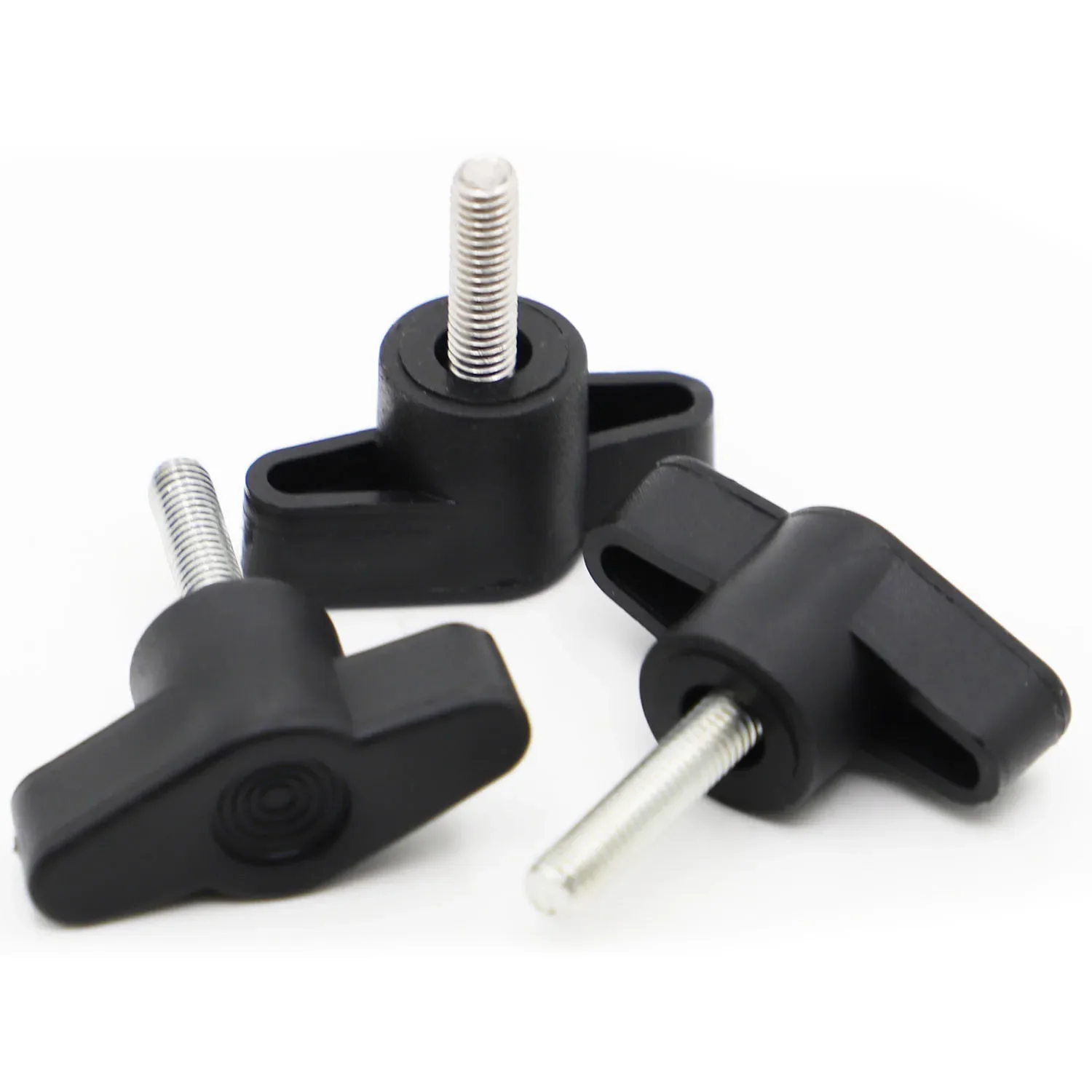 Kopfdurchmesser 36mm T-Typ Nylon-Kunststoffkopf Griff Daumenschraube Bakelit-Bolzen M5 M6 M8 – Detail 3