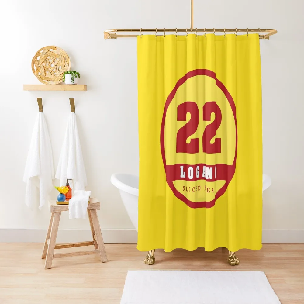 

Logano Label Shower Curtain Anti-Mold Waterproof Shower Cover For The Bathroom Curtain