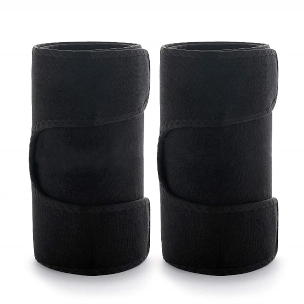 

2pcs Thigh Brace Arm Wrap Adjustable Neoprene Straps For Glutes Hamstrings Training Leg Curls Extensions Pain Relief Support