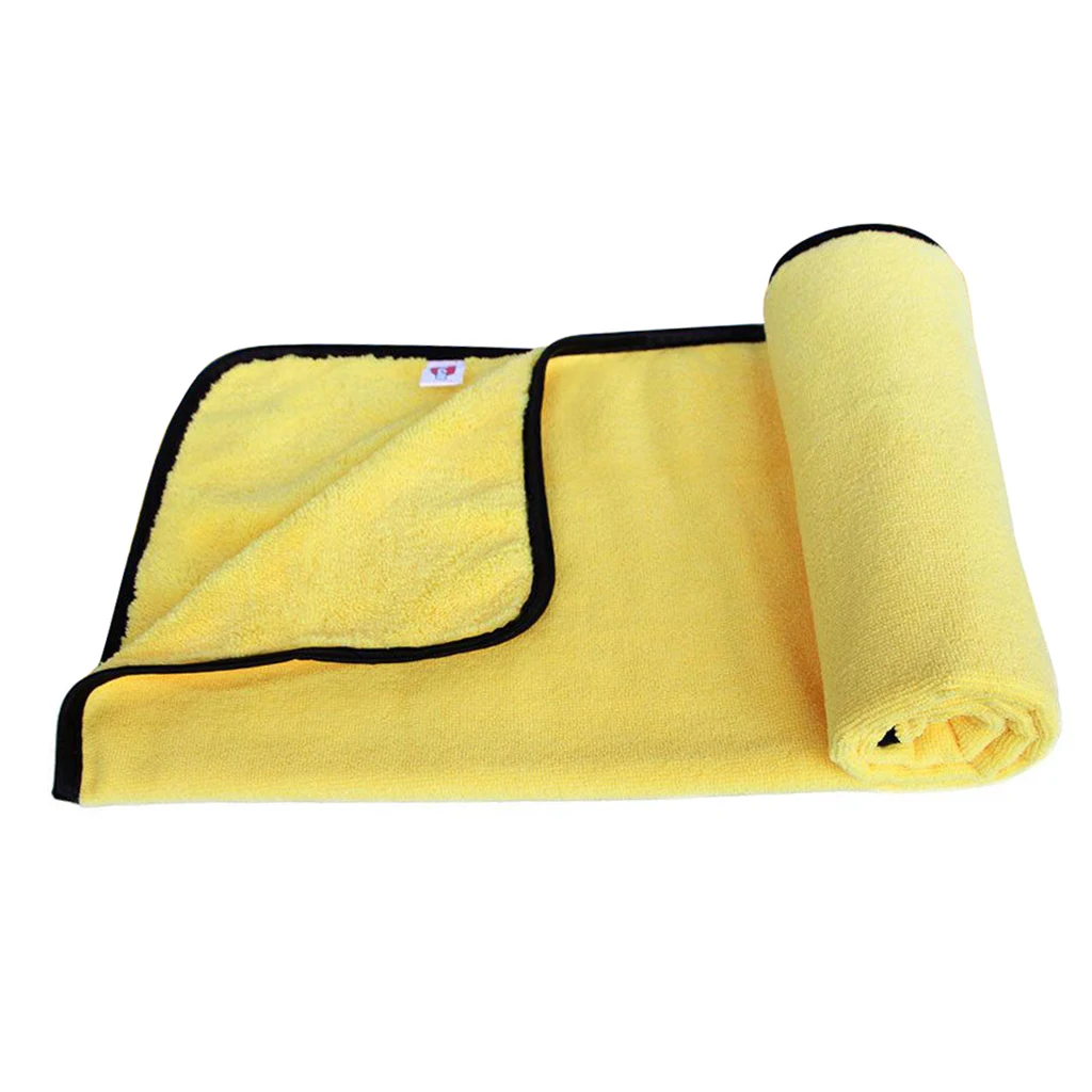 Large Size Microfiber Car Cleaning Towel Cloth Multifunctional Wash Washing Drying Cloths 92*56cm