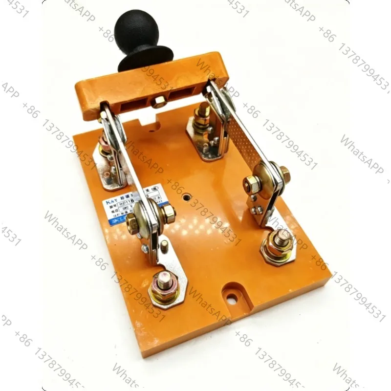 Double Pole 380V 200A Power Circuit Safety Electric Knife Switch DPST