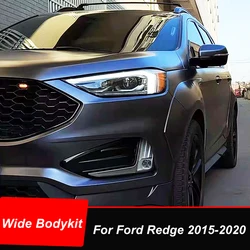 For Ford Edge SUV 2015 16 17 18 19 20 21 Car Wide Bodykit Fender Flares Arch Wheel Eyebrow Lip Protector Trims Accessories Parts