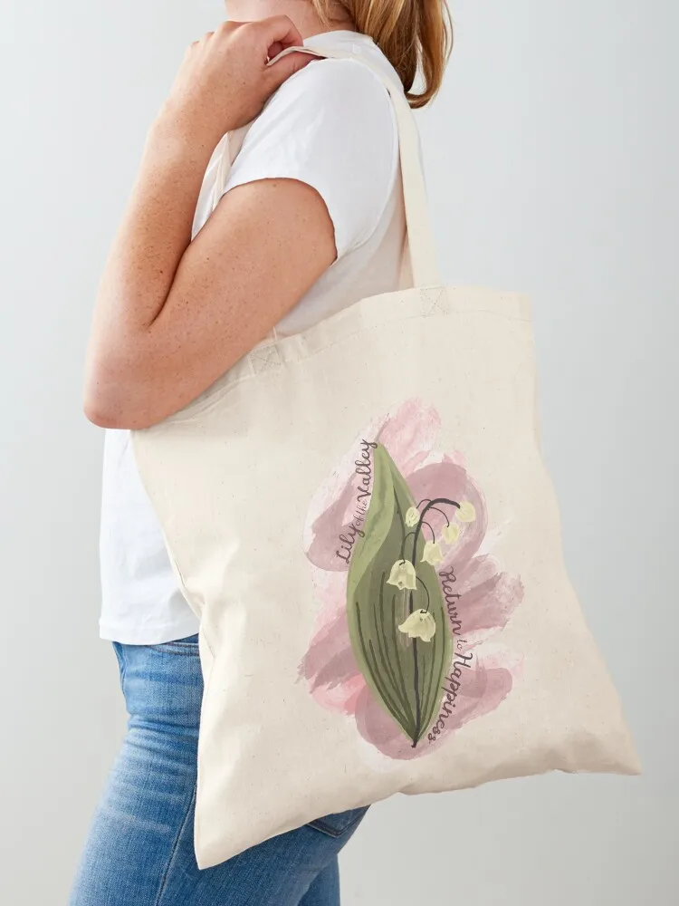 

Return to Happiness - Lily of the Valley Tote Bag tote bag women Cloth bag shoping shopper women