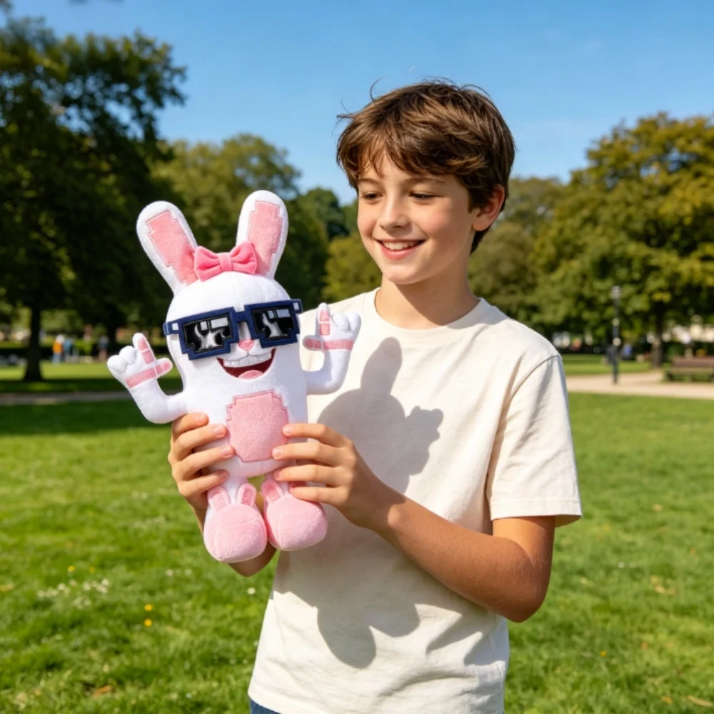 

В наличии: Плюшевая кукла Boppin Bunny Sahur Steal A Brainrot, милая аниме-игрушка, подарок на день рождения и Рождество