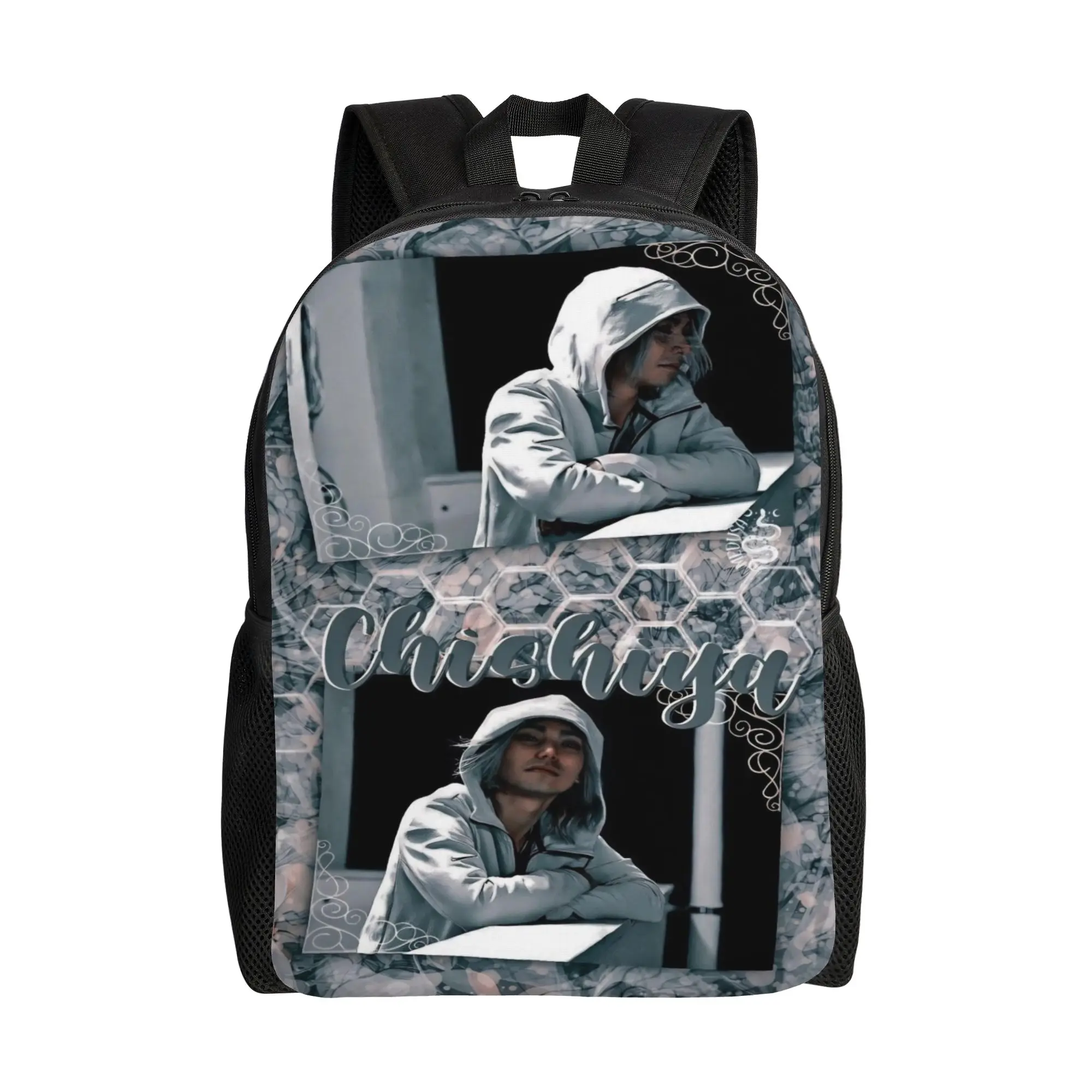 

Chishiya Alice in Borderlands Cool Backpack Outdoor Student Hiking Travel Daypack for Men Women Laptop Computer Shoulder Bag