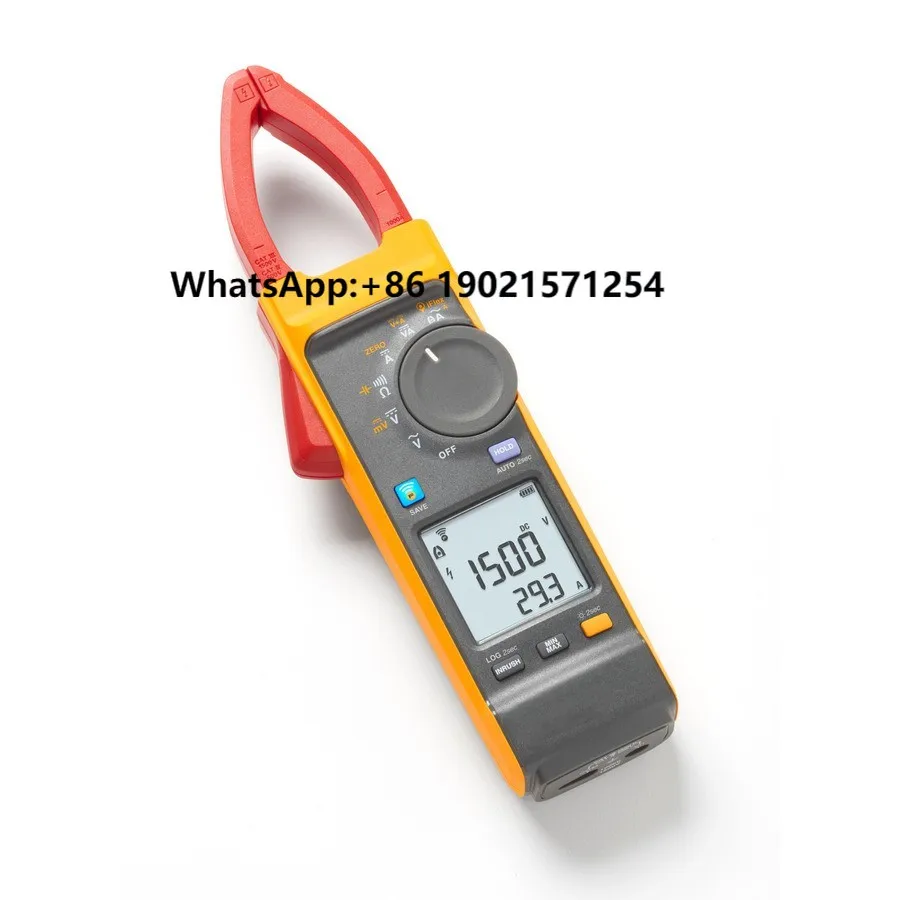 

Original New 393 FC Solar Clamp Meter CAT III 1500 V - True RMS with IFlex, Ideal for High Voltage Solar and DC Applications