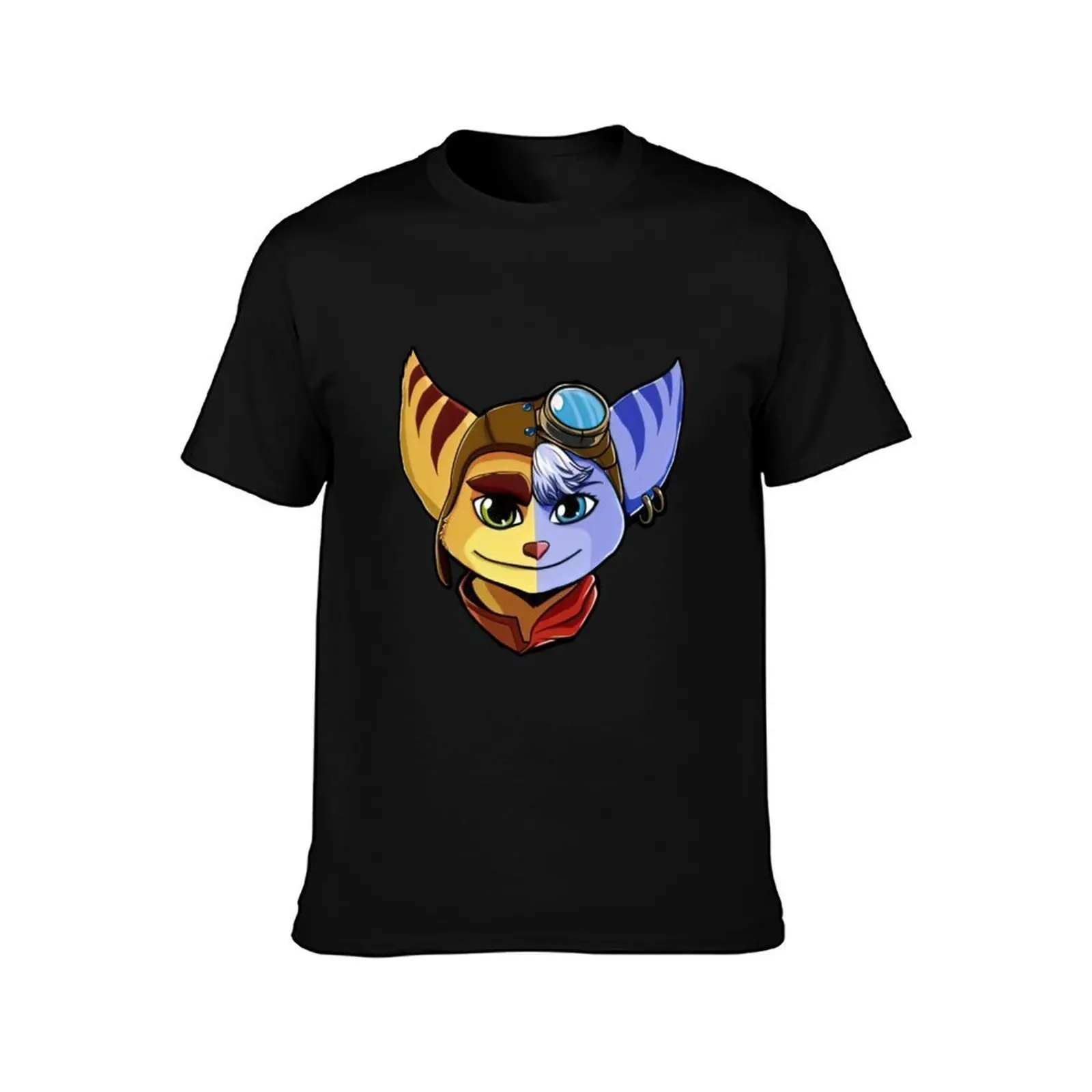 Ratchet and Rivet Ratchet and Clank T-Shirt Novelty Graphic Tee Shirt T-Shirt