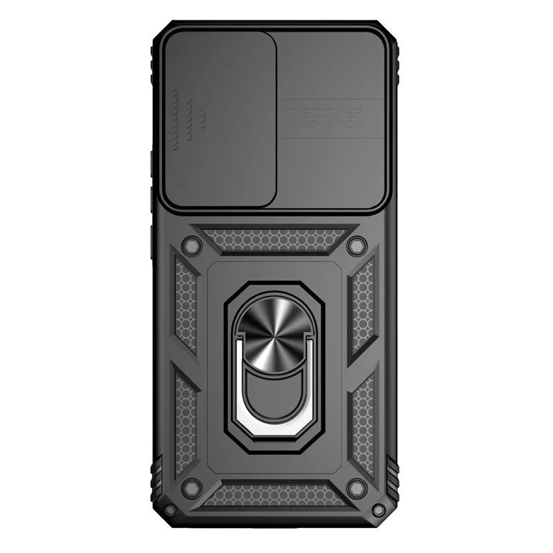 درع مقاوم للصدمات Funda لهاتف Xiaomi 12T Pro 5G حافظة منزلق عدسة حماية حلقة حامل غطاء لهاتف Xiaomi Mi 12 T Pro 12X Mi12 Xiaomi12T