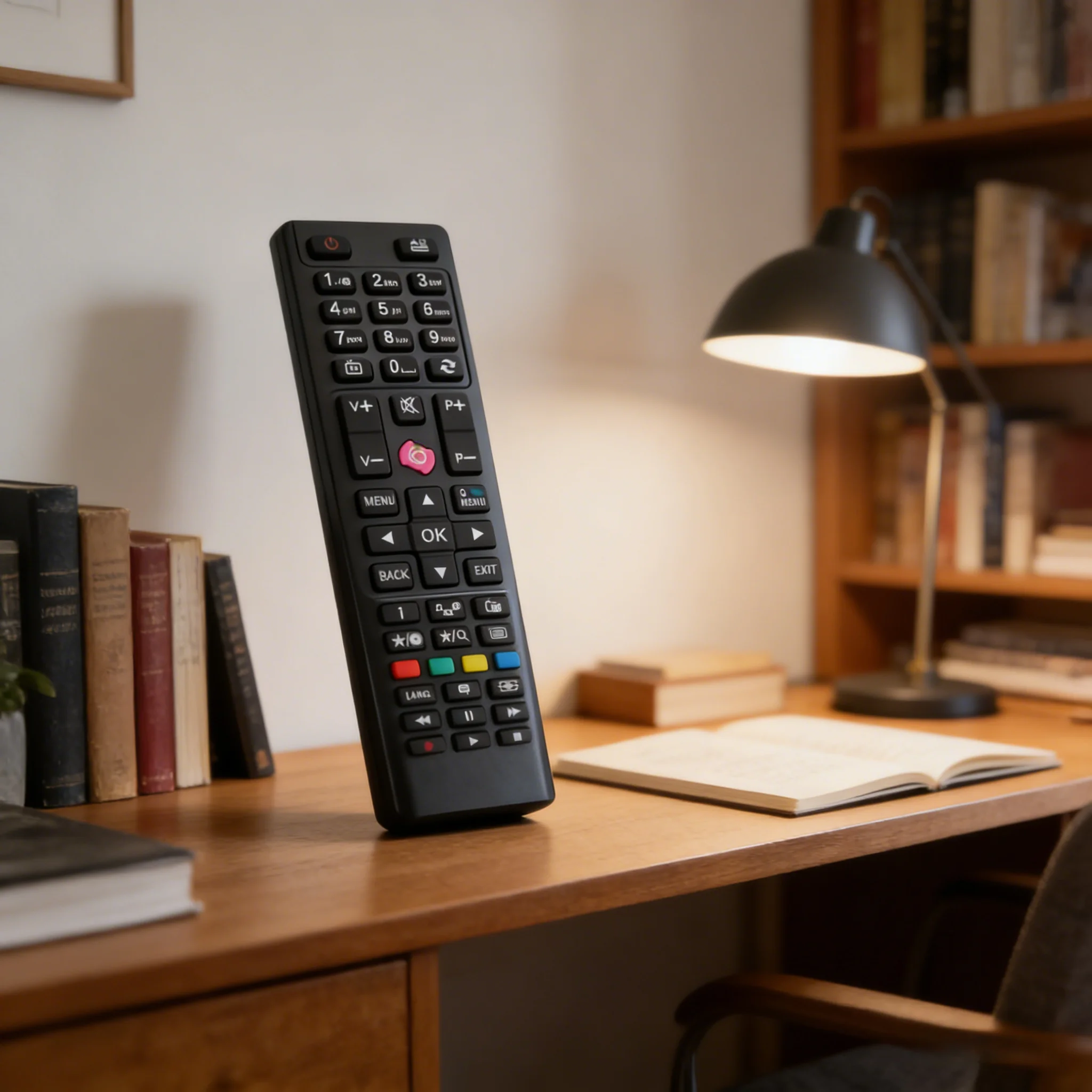 

RC4870 RC4849 TV Remote Control Compatible With Telefunken 45BA Television