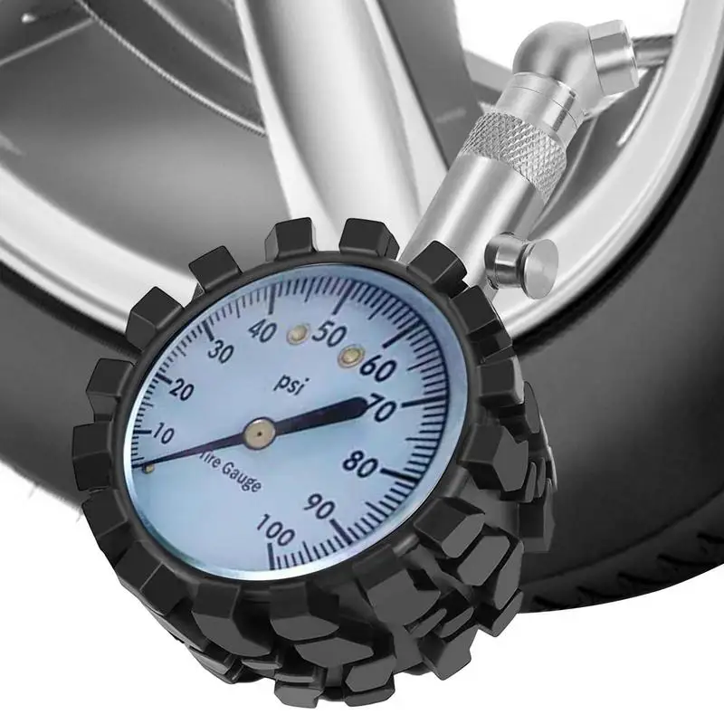 Tire Pressure Gauge 60 PSI Tire Pressure Monitor Gauge Air Gauge Tire Pressure For Truck Car Motorcycle ATV And SUV Tire Tool