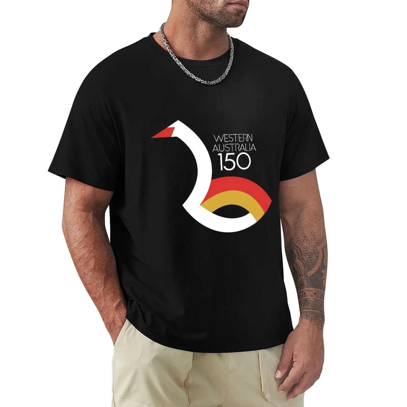 

150th Celebrations Perth Western Australia T-Shirt essential t shirt cotton graphic tees anime clothes workout shirts for men