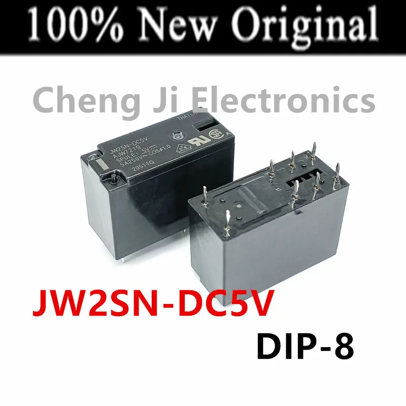 10PCS/Lot    JW2SN-DC5V 、JW2SN-DC12V 、JW2SN-DC24V    DIP-8    New original universal power relay    JW2SN-12VDC 、JW2SN-24VDC