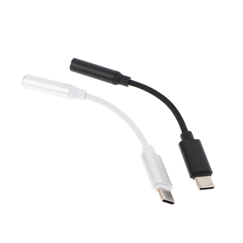 USB نوع C إلى 3.5 مللي متر Aux محول Type-c 3 5 جاك كابل الصوت سماعة كابل محول للهاتف كابل محول الصوت الرقمي #5