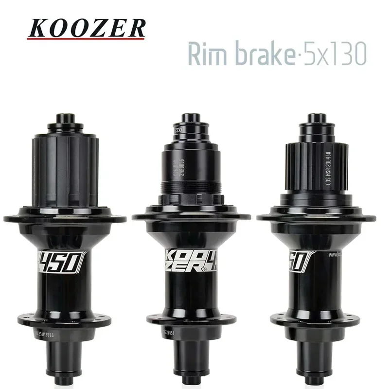 Koozer 450 Rear Road Hub Rim Brake C caliper 120HD HGR XDR MSR 8 9 10 11 12speed 24 Holes 5x130mm QR Bike Parts Bicycle Hubs