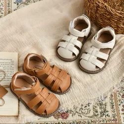 Unishuni Baby Mädchen Sandalen Prinzessin enge Zehen Sommer Strand Wohnungen Kinder rutsch feste leichte Gummis ohle Sandalen für Kleinkinder