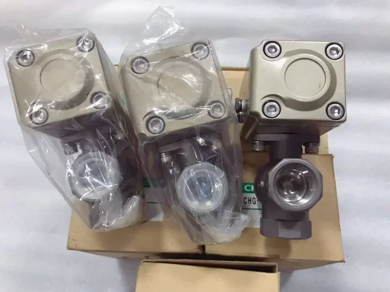 CHG-20-E spot pneumatic ball valve 3-way 6-point DN20-CHB pneumatic ball valve CHBF-V1-20,1pcs