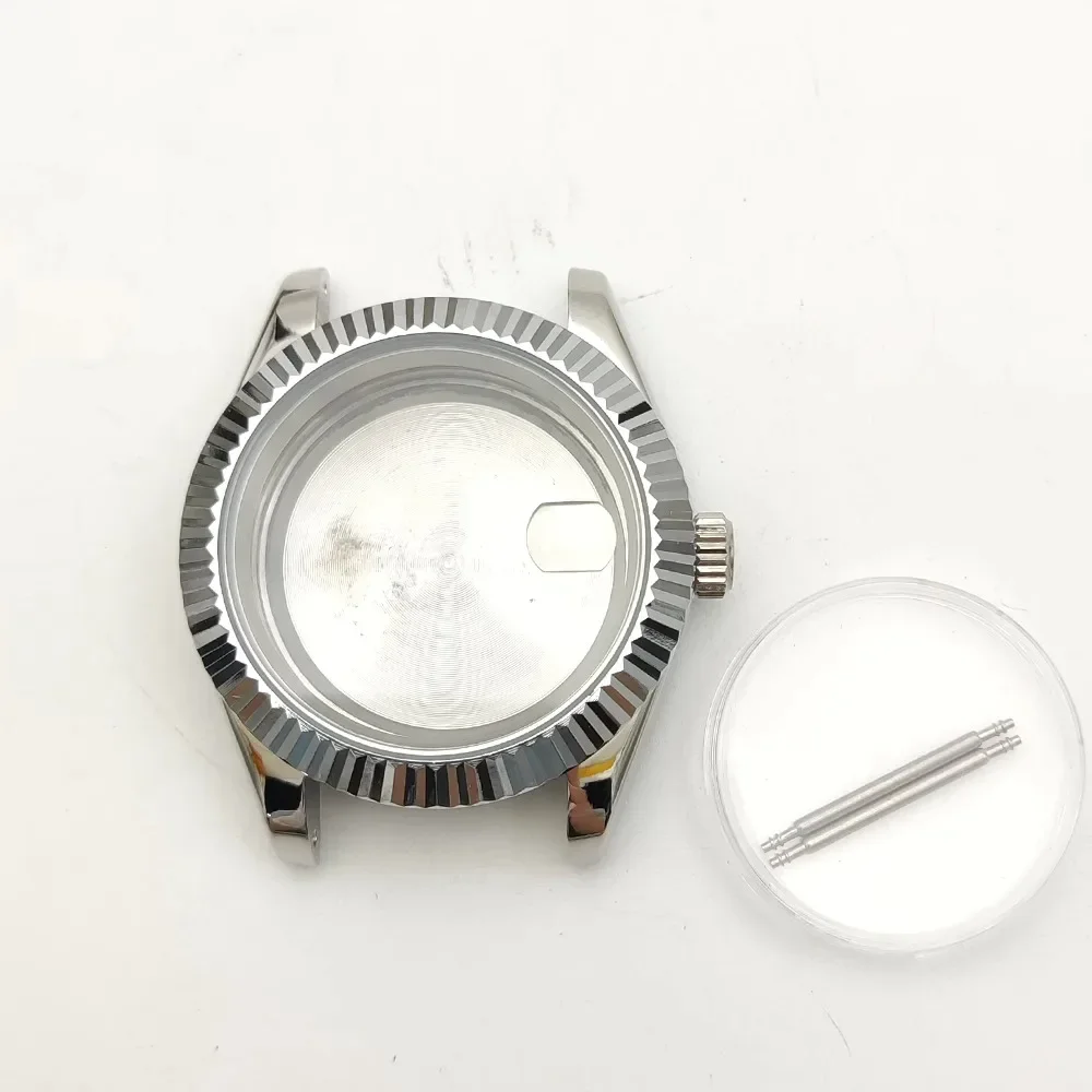 

Watch Case Replacements 40mm Stainless Steel Sapphire Glass Watch Case for NH35A NH36 Movement fit 31mm Dial Diving waterproof