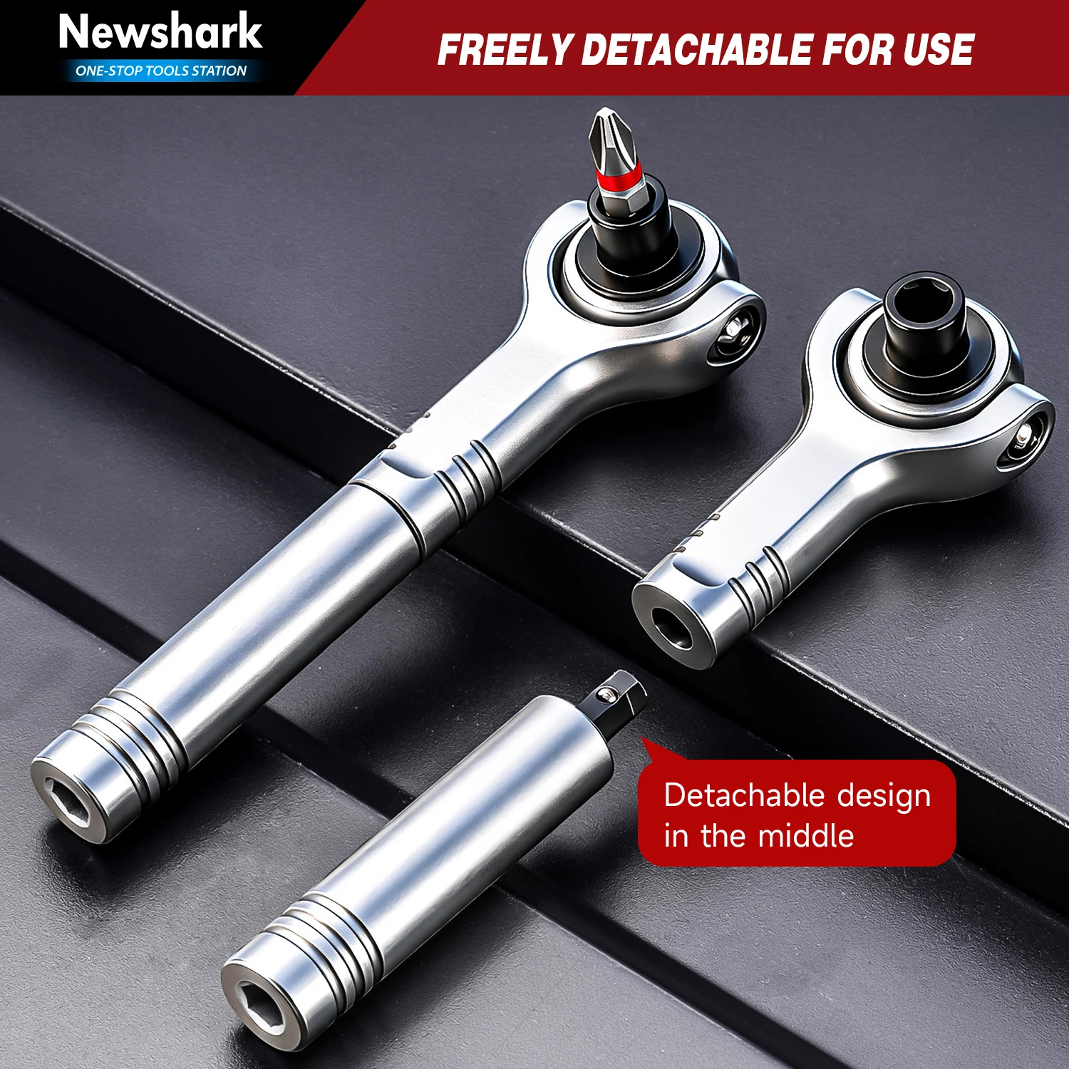 Ratchet Screwdriver Set Magnetic Wrench Semi-automatic Multi-purpose Sleeve Toolbox Bicycle Repair Tools DIY Tools Kit