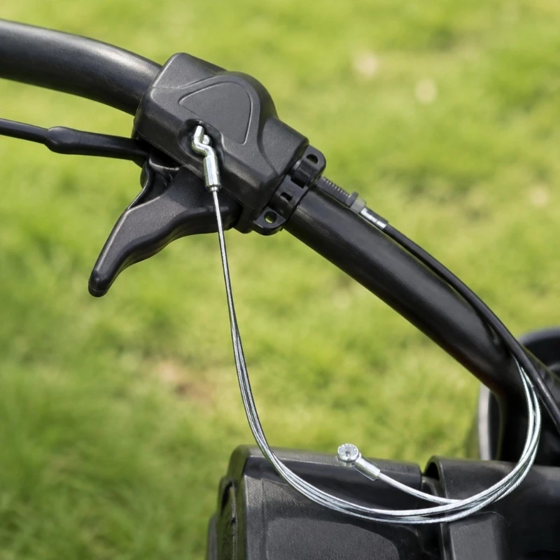 M76E Z Bent Hook Gaszug für Rasenmäher, 200 5 mm, Reparaturteil – Detail 1