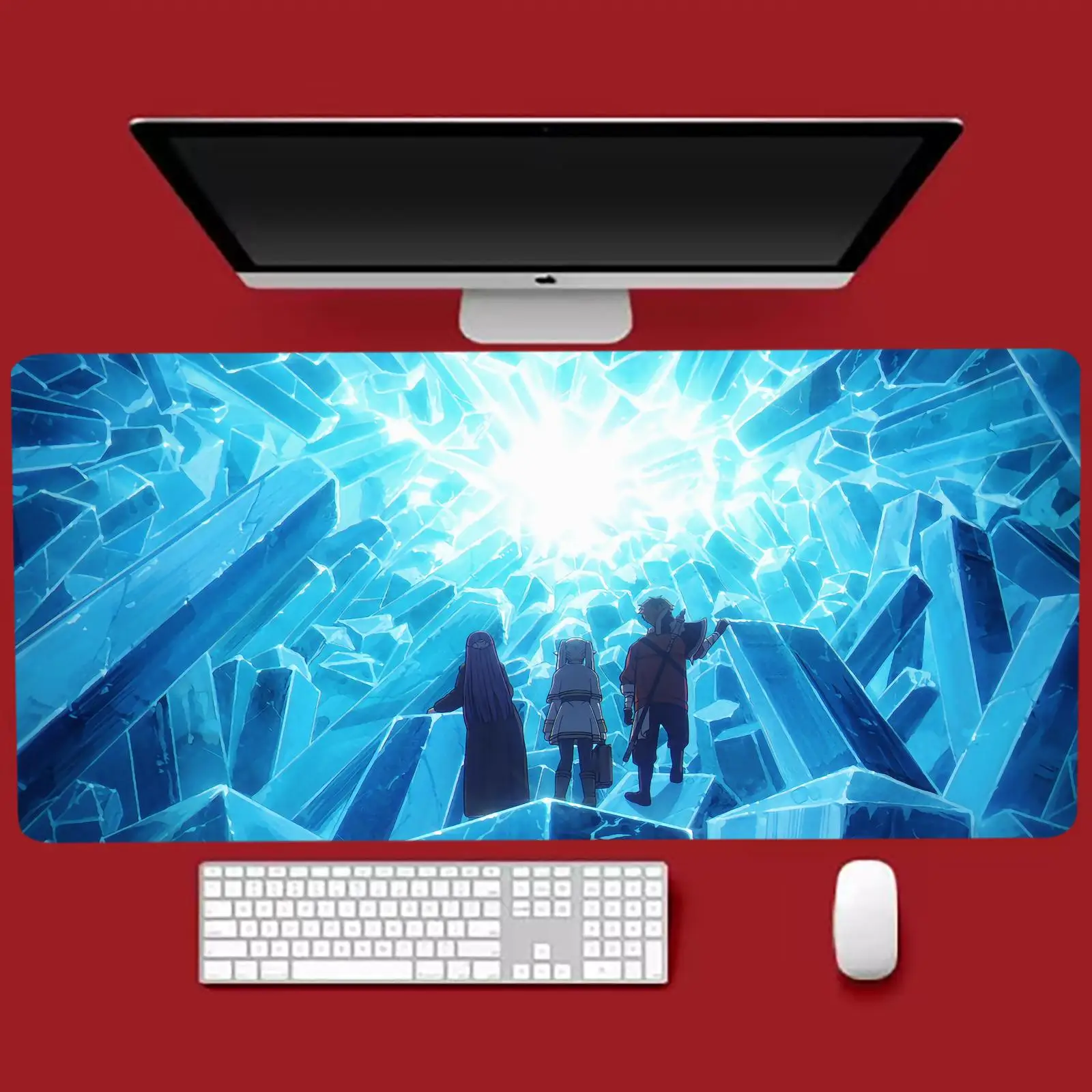 

New Mouse Pad Larger XXL Frieren Beyond Journey End Pc Computer Keyboard Pads Desk Mat Gaming Accessories Home Mousepad