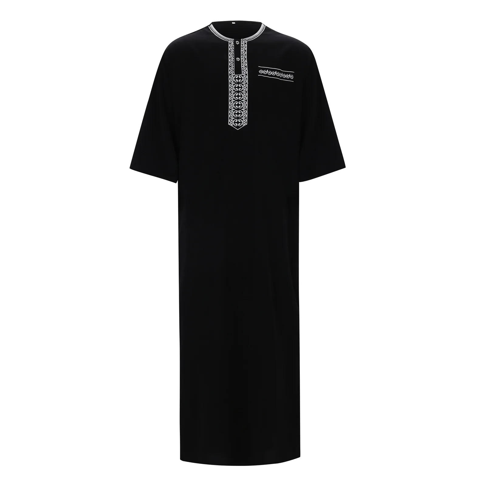 Jubbah tradicional bordado para homens, Jubbah, Robe Ramadan, Thobe marroquino, Roupa islâmica, Ramadan Robes, muçulmano, Boubou, 2024