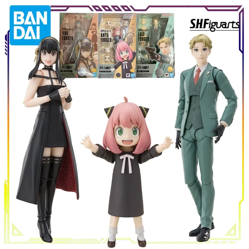 

BANDAI Original S. H.figuarts Series Spies Lloyd Foggie Anime Action Figure Model Toys Movable Model Ornaments Gifts for Boys