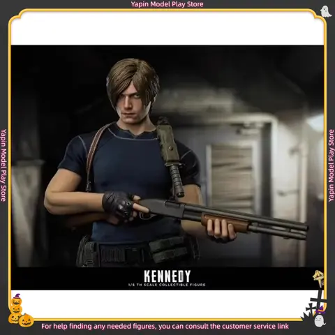 Fast Shipping Within 24 Hours MTTOYS 017 1/6 Leon S. Kennedy Resident Evil Movable Figure Collection Present