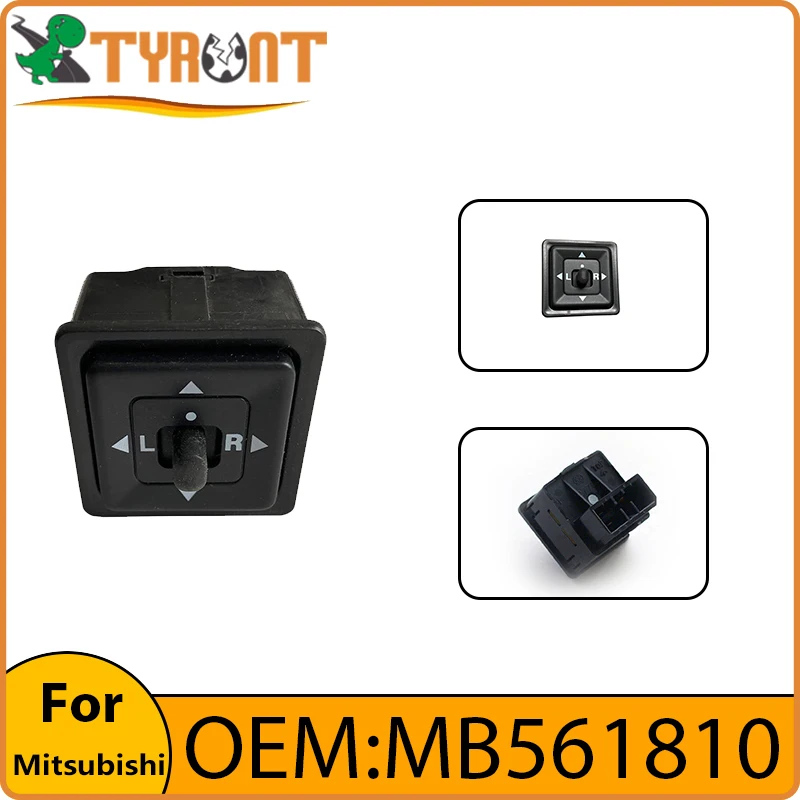 TYRNT Rearview Mirror Control Adjustment Switch MB561810 For Mitsubishi Colt Lancer Space Golan Pajero Montero Replacement Parts