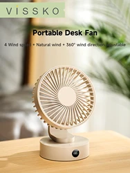 Portable Mini Hand Clip Fan USB Charging Quiet Desktop Electric Fan High Quality Student Dormitory Small Cooling Ventilador Fans