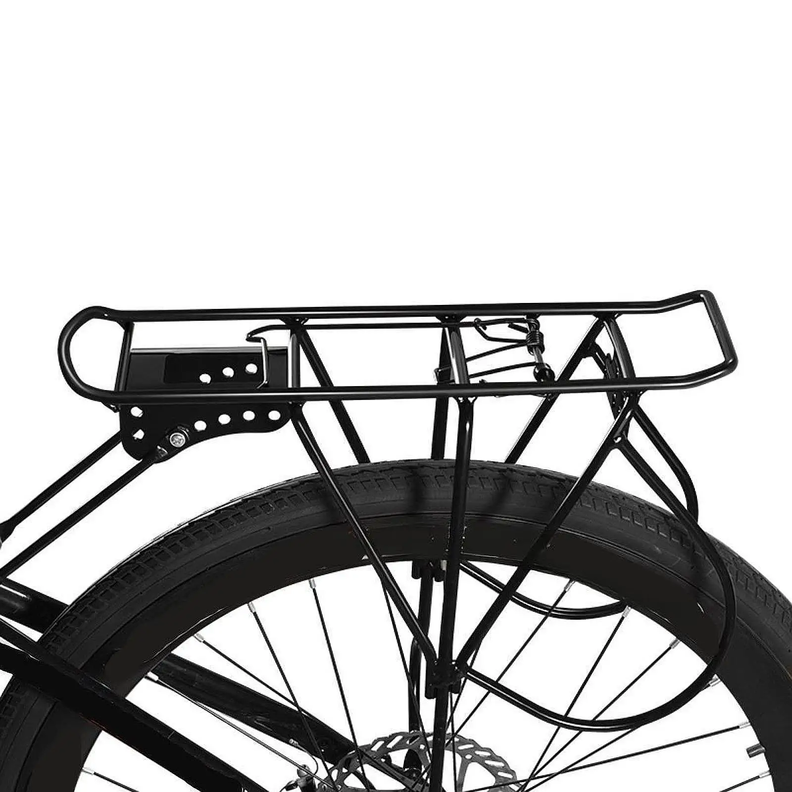 

Bike Cargo Rack Back Seat Bracket Bicycle Carrier Rack for Touring Biking