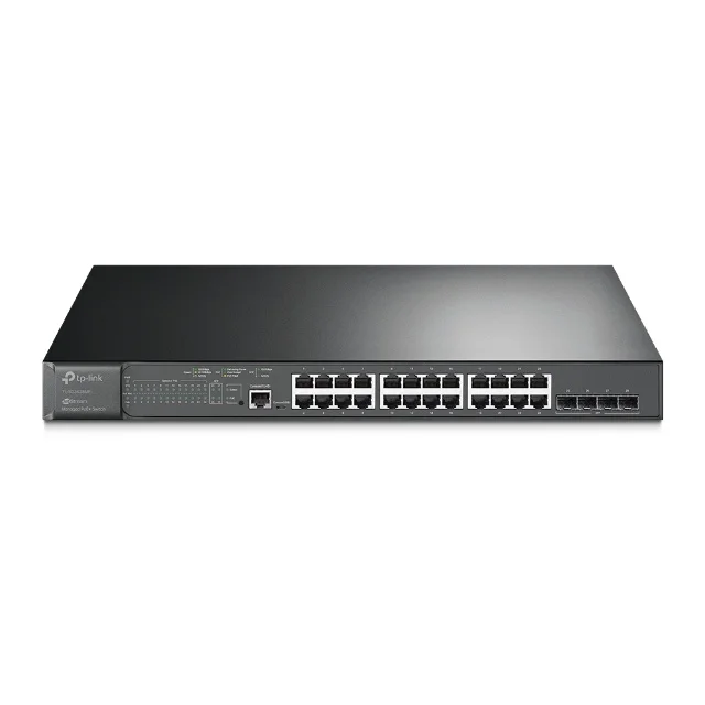 

TP-Link Omada TL-SG3428MP 28-Port Gigabit L2+ 24-Port PoE+ Managed Switch