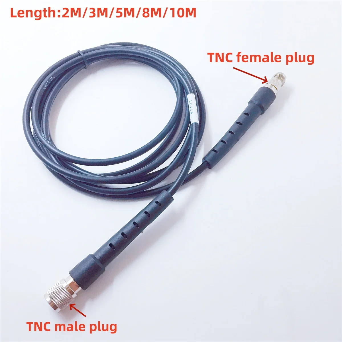 

GEV142 667201 Extension Antenna Cable Applicable to Leica GPS GNSS Antenna cableTNC/M-TNC/F cable