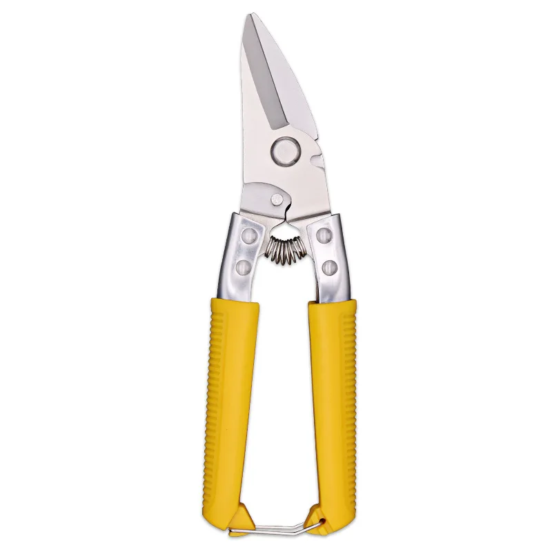 Gunting Listrik Stainless Steel Satu Tangan Alat Pemotong Serbaguna Universal Pisau Tajam Besar Dirancang untuk Memotong