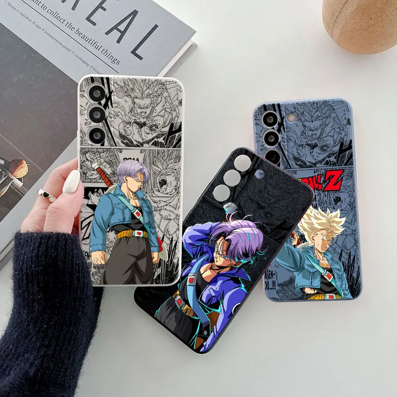 

Dragons Balls Z Trunks Phone Case For Samsung Galaxy S26 S25 Ultra S24 S23 S22 Plus S21 S20 FE S26Ultra A37 A57 5G Silicon Cover