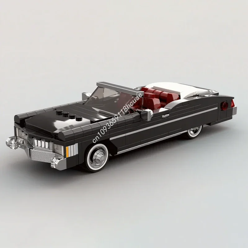 

284 шт. MOC 1973 Cadillacers Eldorado City Champions Супер автомобильные строительные блоки Рождественский подарок Тематические науки и техники