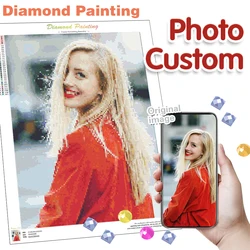 SDOYUNO Photo Custom Diamond Painting 5D Cross Stitch DIY Picture Rhinestones Resin Diamond Mosaic Kits Crystal Home Decor New