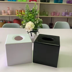 Convenient And Easy To Clean Napkin Container For Everyday Elegant Table Napkin Holder Tissues Box