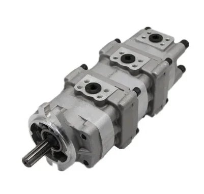 Lw100-1H Tripple 705-55-13020 Crane Lw251L-C Hydraulic Pump 705-56-34111 Gear Pump For Komatsu