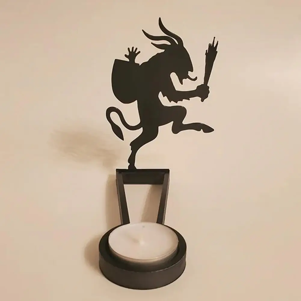 Забавный декор на Хэллоуин, набор подсвечников на Хэллоуин, Nosferatu Shadow Caster, подсвечники для чайных свечей для внутреннего и наружного декора, металлический для дома