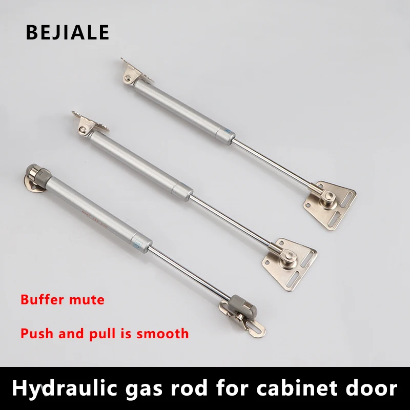 4 Pack 6kg 8kg 10kg Gas Spring Cabinet Hinge Copper Core Door Lift Support Hydraulic Kitchen Cupboard Door Hinges Hardware