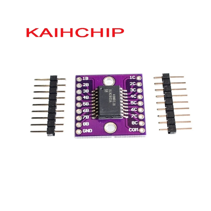 KHXC CJMCU-2803 ULN2803A Darlington tube high pressure large current drive module