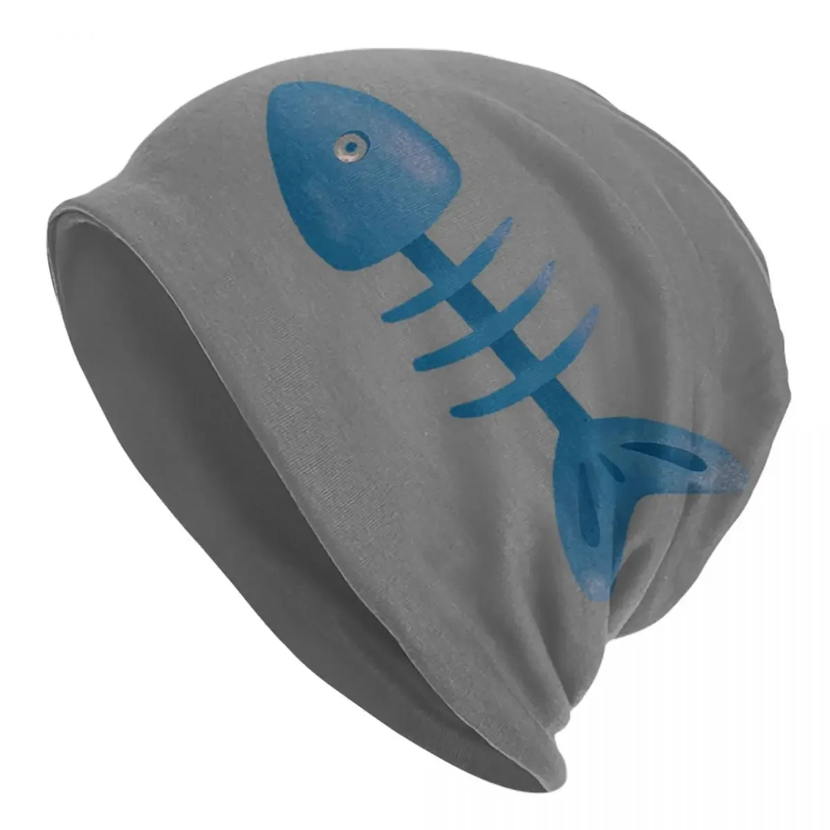 Poor Fish Warm Knitted Cap Fashion Bonnet Hat Autumn Winter Outdoor Beanies Hats for Unisex Adult