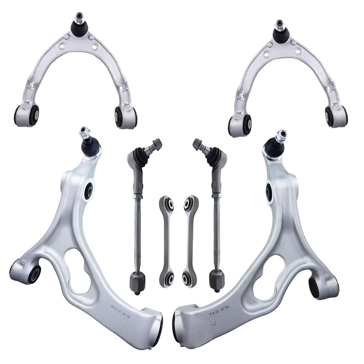 Svenubee الجبهة العلوي السفلي ذراع التحكم Sway Bar Link 8 قطعة مجموعات لبورشه كايين 958 فولكس فاجن طوارق 2010 2011 2012-2018