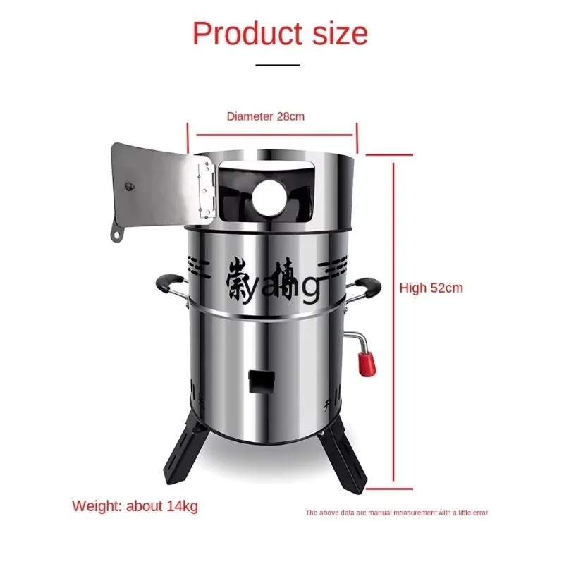 

LTT new type fiery stove household wood burning stainless steel rural outdoor new heating wood stove