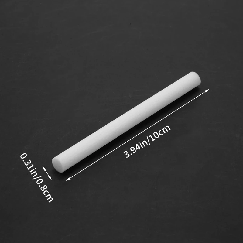 60 Pcs Car Humidifier Sticks Cotton Filter Refill Sticks Filter Replacement Wicks For Portable Ultrasonic Aroma Diffuser